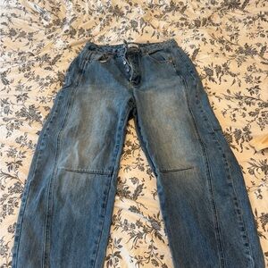 Women's Blue Flare & Wide Leg Jeans